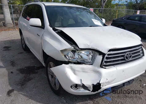 2008 Toyota Highlander Sport z USA, uszkodzony, nr VIN JTEDS43A582055398